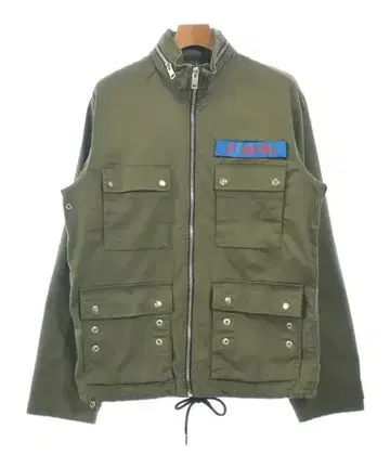 DIESEL 밀리터리 블루종 남성용