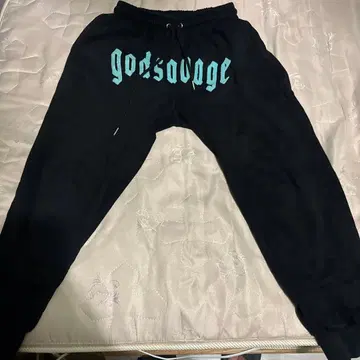 god savage 조거 팬츠 블랙