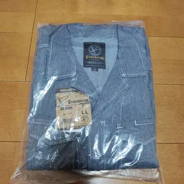 EVENRIVER SR-3000 히코리 블루 작업복 LL