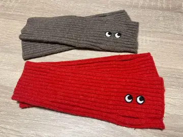 유니클로 아냐 힌드마치 캐시미어 암워머 2세트