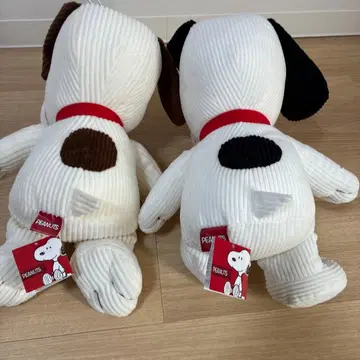 PEANUTS 스누피 봉제 인형 2체 세트