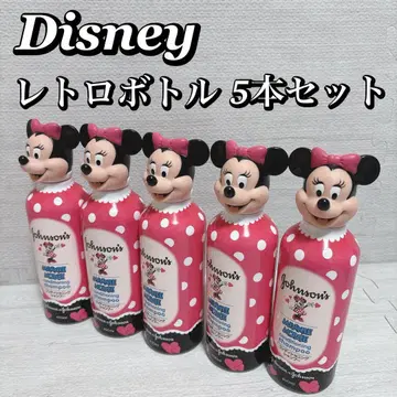 디즈니 샴푸 보틀 레트로 미니 마우스 5개