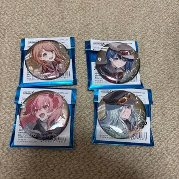 모어모어점프 세카라이 메탈릭 캔뱃지 프로세카