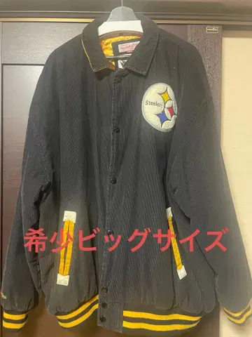 Steelers 코듀로이 바시티 자켓 3XL
