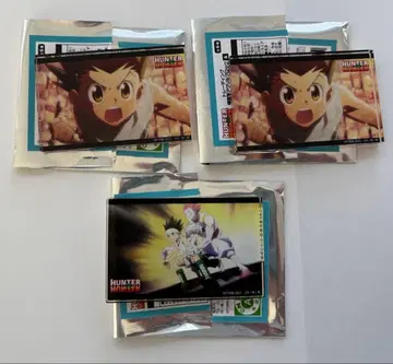 헌터헌터 니테레야 장면 사진 아크릴 블록 3종 세트