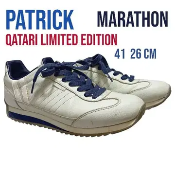 [카타리 한정 복각] 패트릭 스니커즈 마라톤 가죽 일본제 26