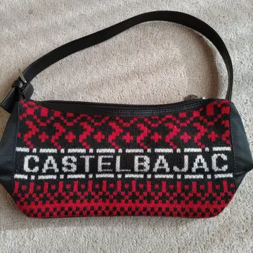 까스텔바작 (castelbajac) 니트 핸드백