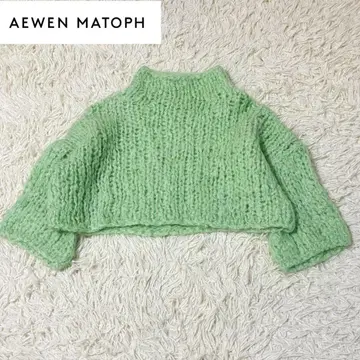 AEWEN MATOPH 이우엔마트프 모헤어 로우게이지 니트