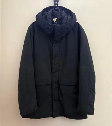 클리닝 완료 새상품급 유니클로 하이브리드 다운 남성용 L 네이비