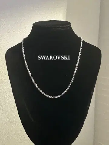 Swarovski 스와로브스키 체인 목걸이