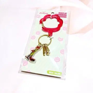 주토피아 아이스캔디 카라비너 키체인