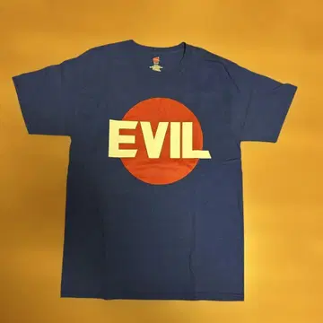Hanes EVIL 로고 T셔츠