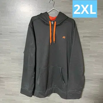 RUSSELL 그레이 후드티 2XL