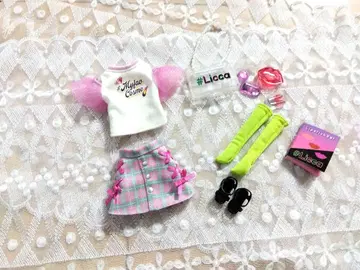 리카짱 해시태그 마이팹 코스메 의류 세트