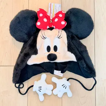 [ 새상품/미사용 ] TDR 디즈니 복슬복슬 미니 팬캡