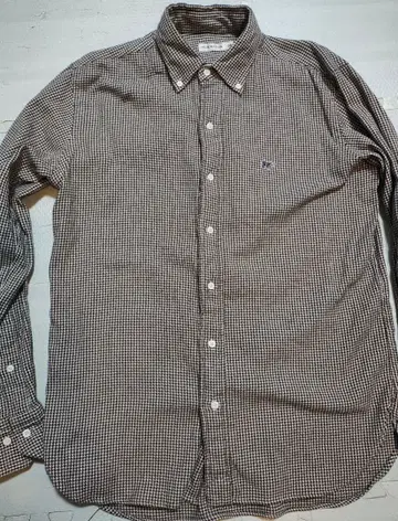 Scye basics 플란넬 셔츠 깅엄 체크 사이즈 38