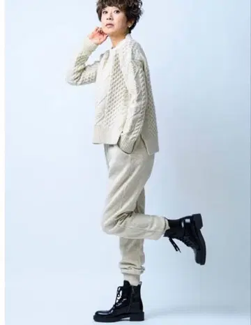 yunahika x chieko 유나히카 울 니트 팬츠 택 포함