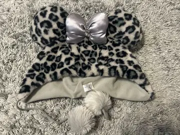 디즈니 레오파드 무늬 귀 달린 팬 캡