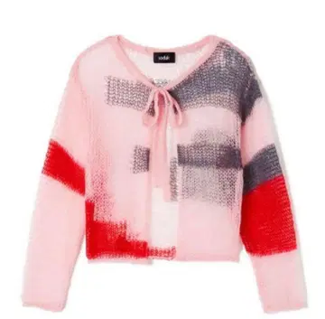 soduk (스도크) patchwork 니트 가디건