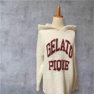 GELATO PIQUE 후드 부착 룸웨어 프리 사이즈 젤라피케