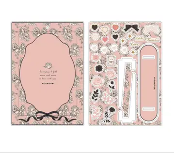 후쿠야 트와일드주이 플라워 아크릴 프레임 퍼플 핑크 덕질