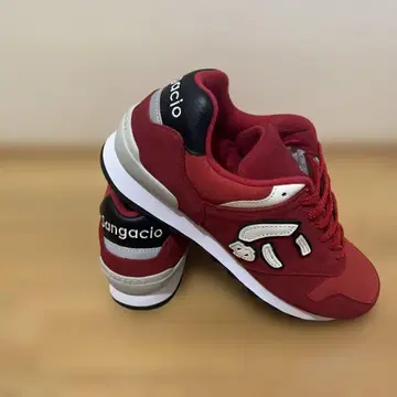 Sangacio 레드 스니커즈 귀중한 빨간색
