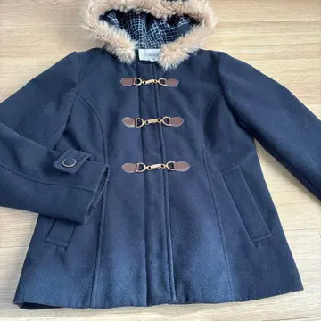 GLACIER 더플 코트 네이비