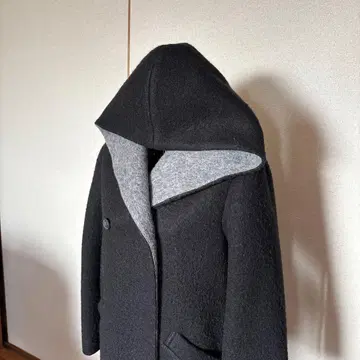 스튜디오 클립 여성용 코트 고급 관혼상제 심플 따뜻한