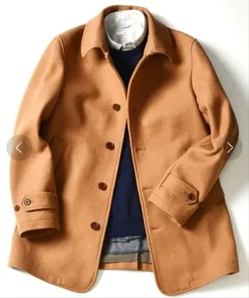 쉽스 SHIPS SC: 멜톤 싱글 P 코트 롱 M