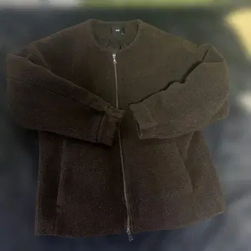 HARE 보아 자켓 M 다크 브라운