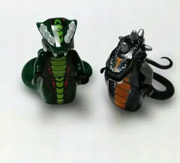 레고 미니 피규어 정품 아시디카스, 스칼리도르 레고 닌자고 9450