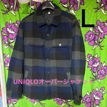 UNIQLO 오버 자켓 안쪽 퀼팅 L 사이즈