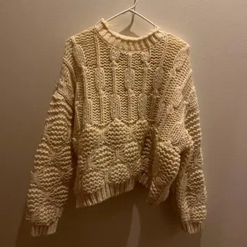 ZARA 케이블 니트