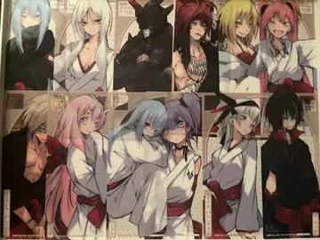 전생했더니 슬라임이었던 건에 대하여 페어 혜택 클리어 책갈피 9종