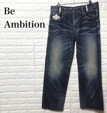 비 앰비션 청바지 데님 캐주얼 팬츠 빅 96cm