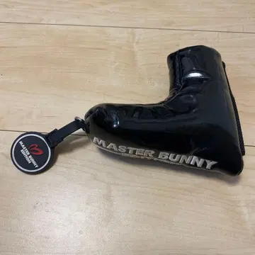 MASTER BUNNY 퍼터용 헤드커버 블랙