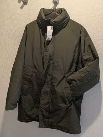 유니클로 M 사이즈 올리브 다운 자켓