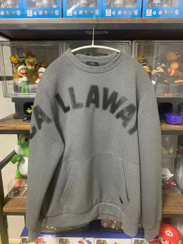 시착만 한 상품 컨디션 최상 골프웨어 맨투맨 로고 프린트 던볼 맨투맨