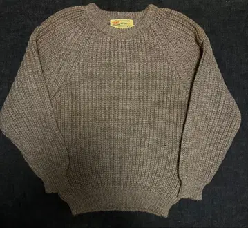 영국제 HIGHLAND CLUB 울 골지 스웨터 M