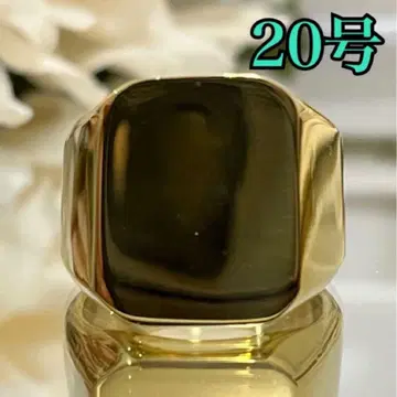 골드 반지 스퀘어 반지 [20호] 지그넷 고품질 멋짐