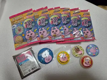 미사용 새상품, 미개봉 포함. 빤쮸토끼 캔뱃지 + 체인지 키링