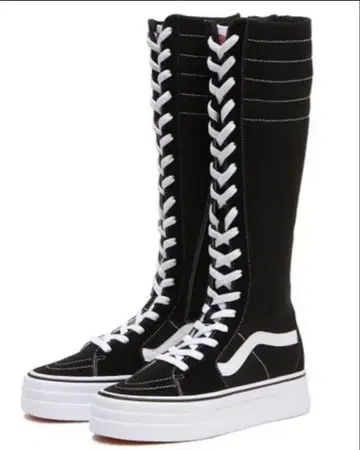 새상품급 VANS SK8-SUPER HI 3S 18홀 롱 스니커즈