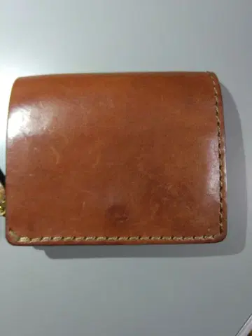 HERZ 헬츠 접이식 지갑 가죽 브라운