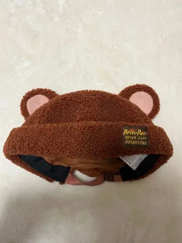 피터팬 잃어버린 아이들 팬캡 디즈니 곰 모자