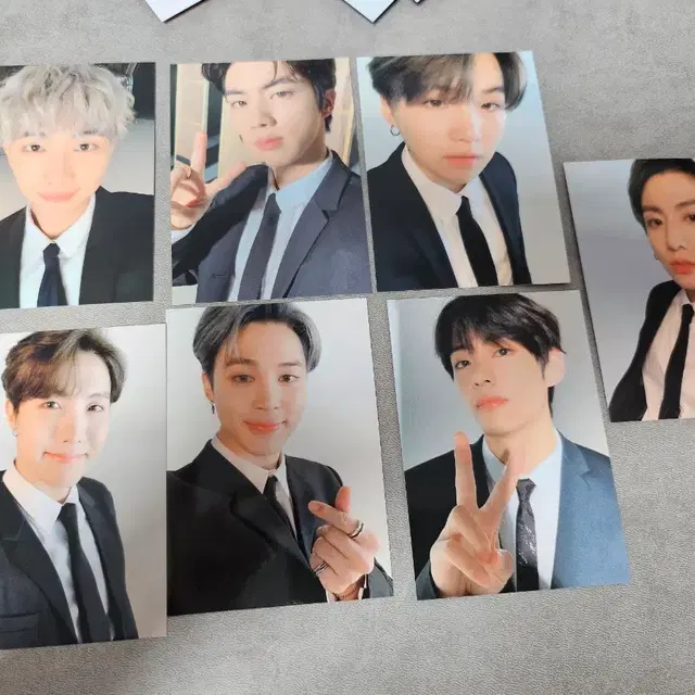 방방콘 보조배터리 포카 7장 세트 bts 방탄