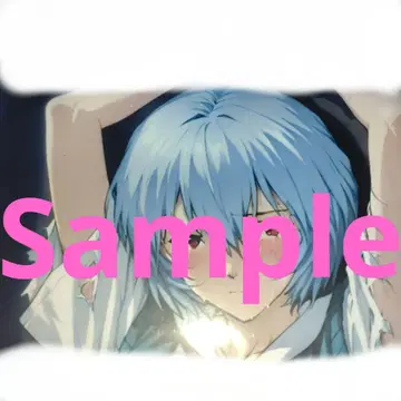 에반게리온 아야나미 레이 A4 포스터