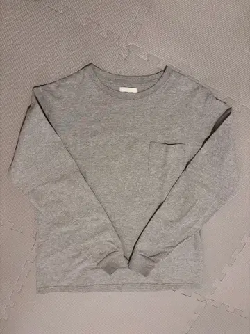 MORRIS & SONS 그레이 긴팔 티셔츠 사이즈 2