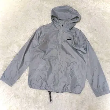 엘르 플래닛 윈드브레이커 (M) 후드티 라이트 그린 집업