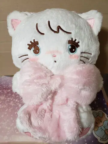 mikko characters 안아주는 리본 봉제 인형 무스