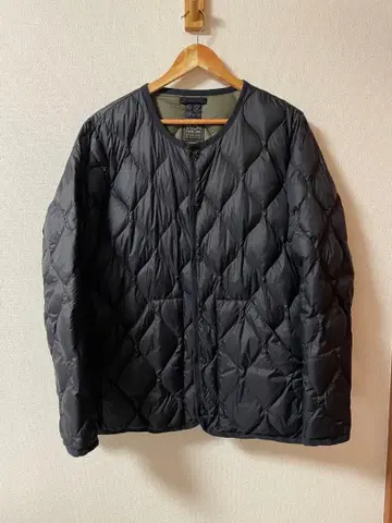 TAION 밀리터리 쿨넥 다운 자켓